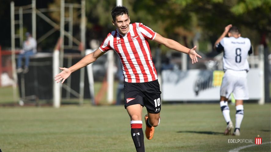 Franco Romero, uno de los ocho juveniles de aquella Reserva que hoy está a préstamo en otro club.