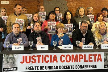 lapidaria critica del suteba oficial a los disidentes: estan haciendo una convocatoria mancomunada con milei