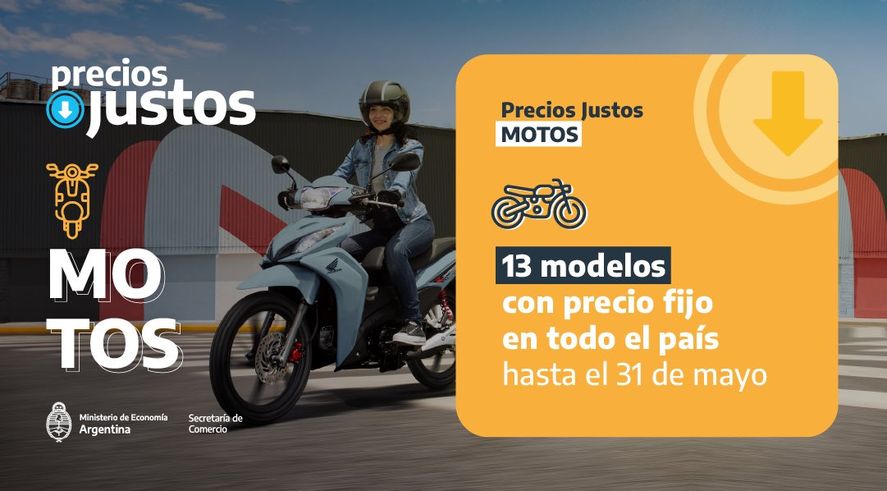 Los usuarios podrán acceder a motos y bicicletas con descuento a través del programa Precios Justos. Conocé cuáles son los rodados y cómo acceder.