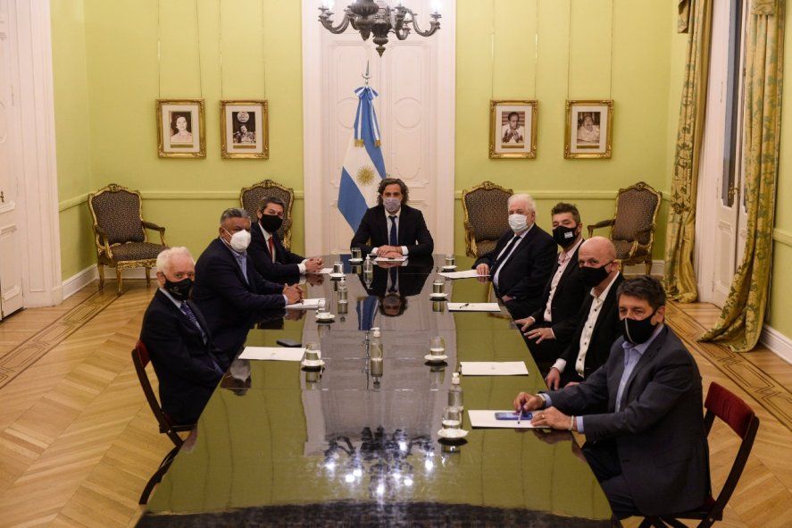 Reunión en Casa Rosada