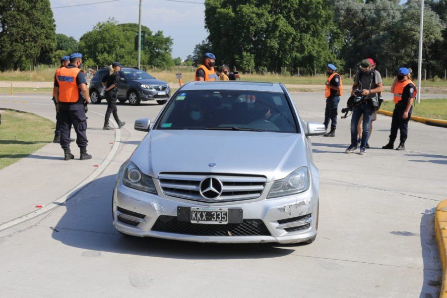 Gabriel Milito fue a Ezeiza a despedir a Alejandro Sabella
