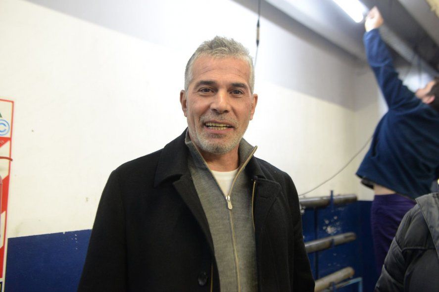 Gabriel Pellegrino, presidente de Gimnasia (Foto Nicolas Braicovich)