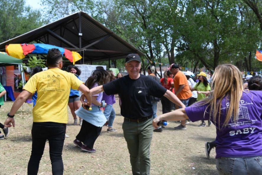 El director de Promoción de Derechos para las Personas con Discapacidad, Raúl Lucero, destacó el clima de convivencia, alegría y la sana participación de todas las delegaciones.