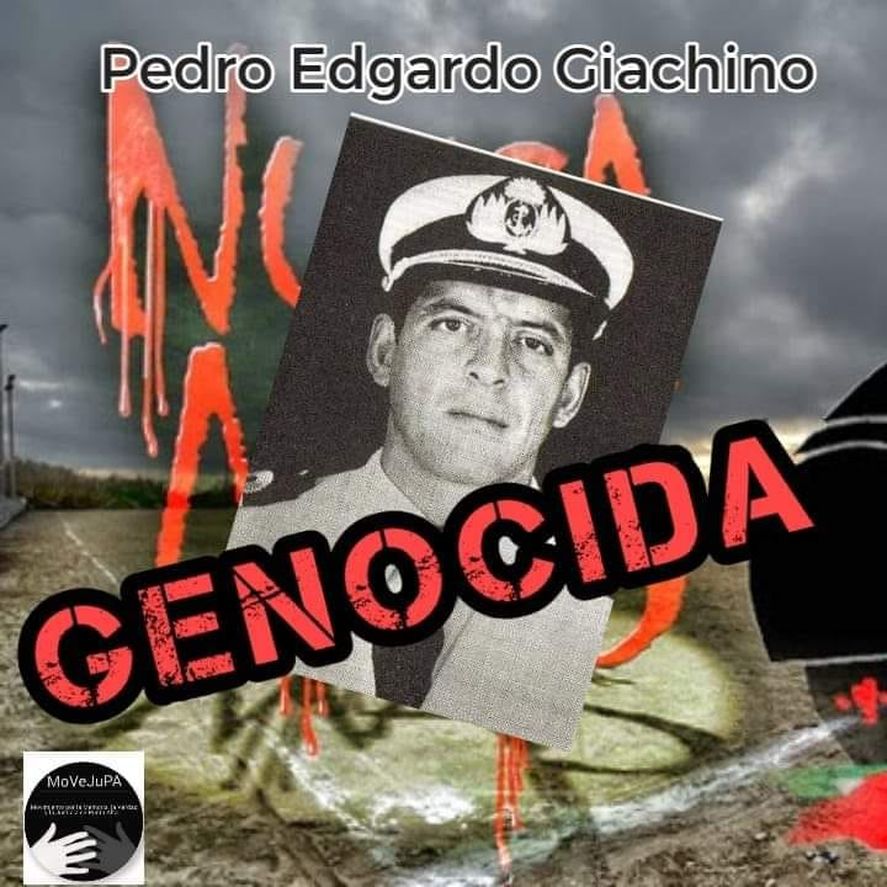 El repudio contra Giachino en Punta Alta