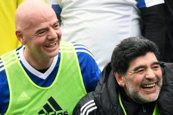 Gianni Infantino se refirió a Maradona y rechazó la Superliga Europea.