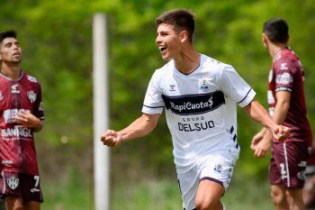 Benjamín Domínguez había puesta en ventaja a Gimnasia.