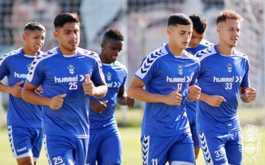 Gimnasia entrena en Estancia Chica (Foto: Prensa GELP).