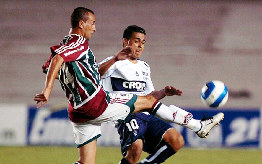 El único triunfo de Gimnasia ante un brasileño fue en 2006 frente a Fluminense.