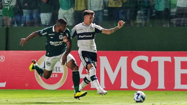 Gimnasia empató con Goiás en Brasil por Copa Sudamericana