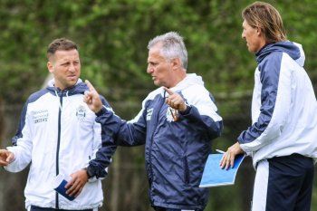 Leonardo Madelón y su cuerpo técnico planifican el Gimnasia 2024