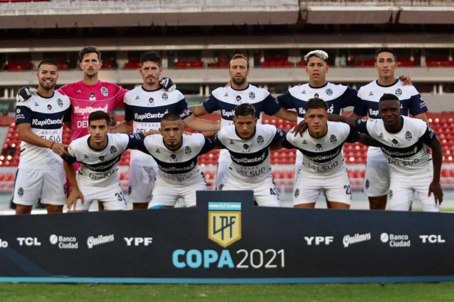 Formación de Gimnasia para visitar a Independiente