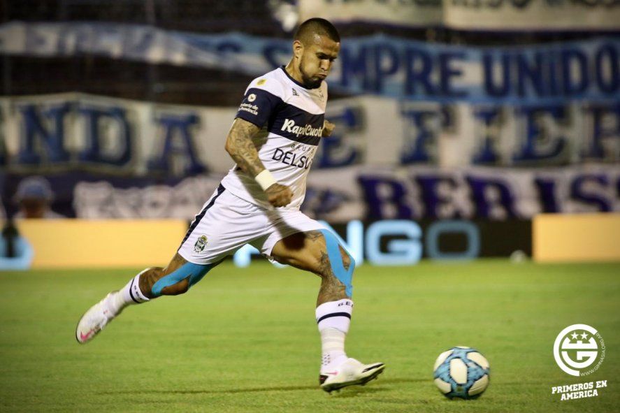 Víctor Ayala, una pieza importante en Gimnasia en el último tiempo.