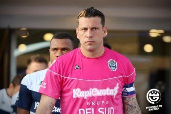Jorge Broun, en la salida de Gimnasia