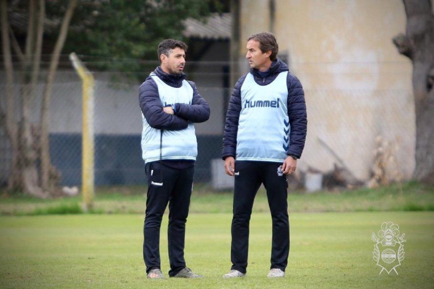 Leandro Martini y Mariano Messera, dupla técnica en Gimnasia.