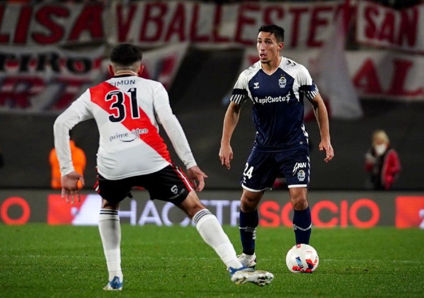 La última derrota de Gimnasia en Liga Profesional fue frente a River.