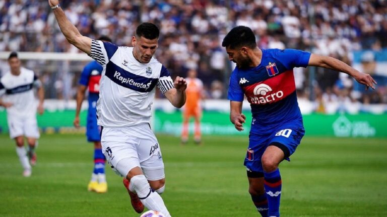 Gimnasia: cruce entre Brahian Alemán y Guillermo Enrique