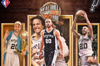 Manu Ginóbili fue seleccionado para el Salón de la Fama luego de una gran carrera en la NBA y la Selección.