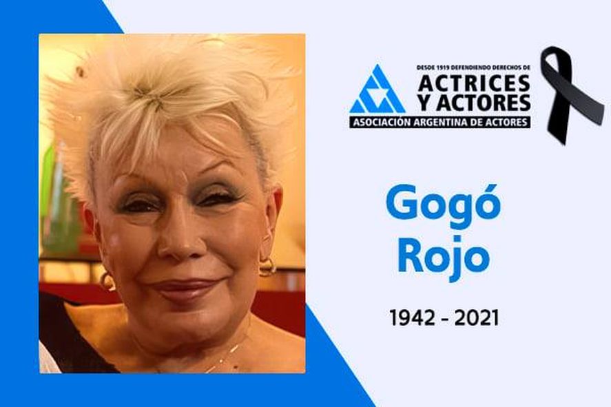 La actriz y vedette falleció anoche a los 78 años