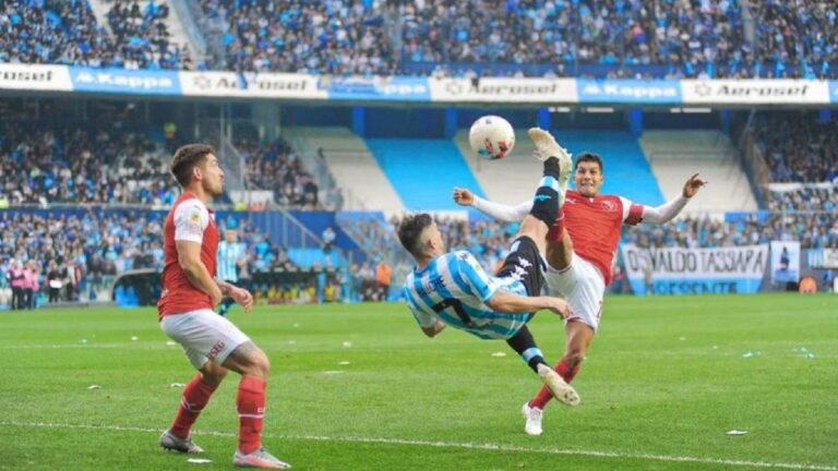 Racing venció a Independiente en el clásico