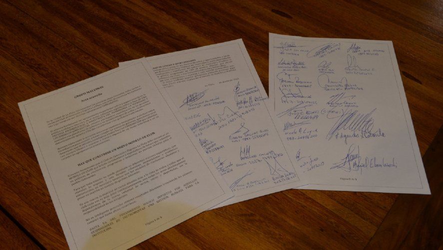 El Grupo Malvinas presentó un documento camino a las elecciones en Gimnasia