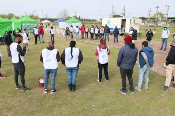 Se produjo la asistencia inmediata de casi 200 familias de las 400 que firmaron el acta de compromiso para abandonar voluntariamente la toma de Guernica.