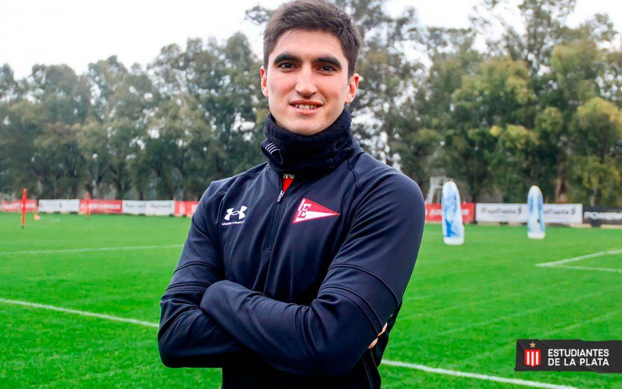 Gustavo Del Prete, uno de los refuerzos de Estudiantes. ¿Tendrá minutos hoy?