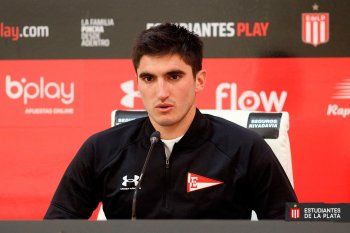 Gustavo Del Prete se mostró ilusionado en su llegada a Estudiantes.