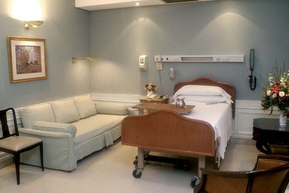 Así son las habitaciones del Sanatorio Otamendi donde internaron a Mauricio Macri.