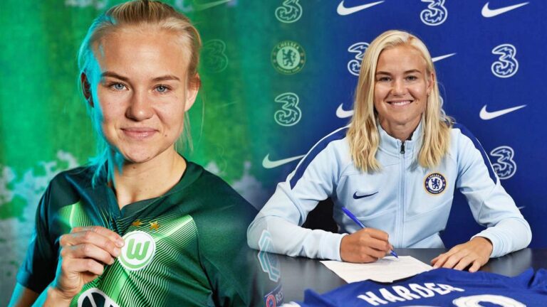 Fútbol femenino: Pernille Harder, la mejor de Europa