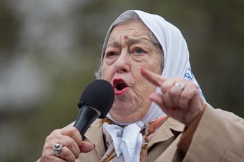 Hebe de Bonafini se encuentra hospitalizada (Foto: NA)