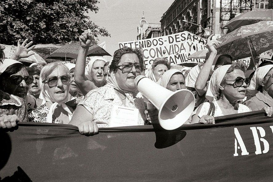 Nora Cortiñas, de Madres de Plaza de Mayo Línea Fundadora, recordó a su par de lucha en la dictadura, Hebe de Bonafini, quien falleció el domingo en La Plata.