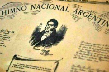 El Himno cuenta con la letra de Vicente López y Planes y la música de Blas Parera