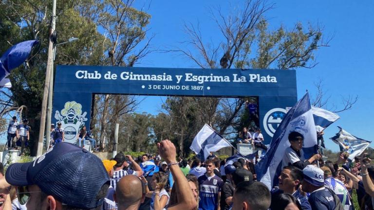Espectacular despedida a Gimnasia en la previa de Estudiantes