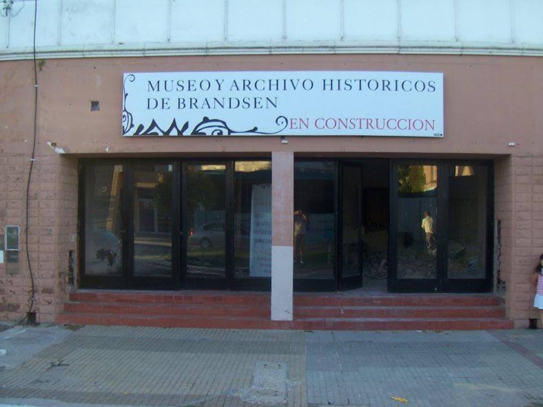 El Museo de Brandsen está ubicado donde antes funcionaba el cine-teatro de la Sociedad Española