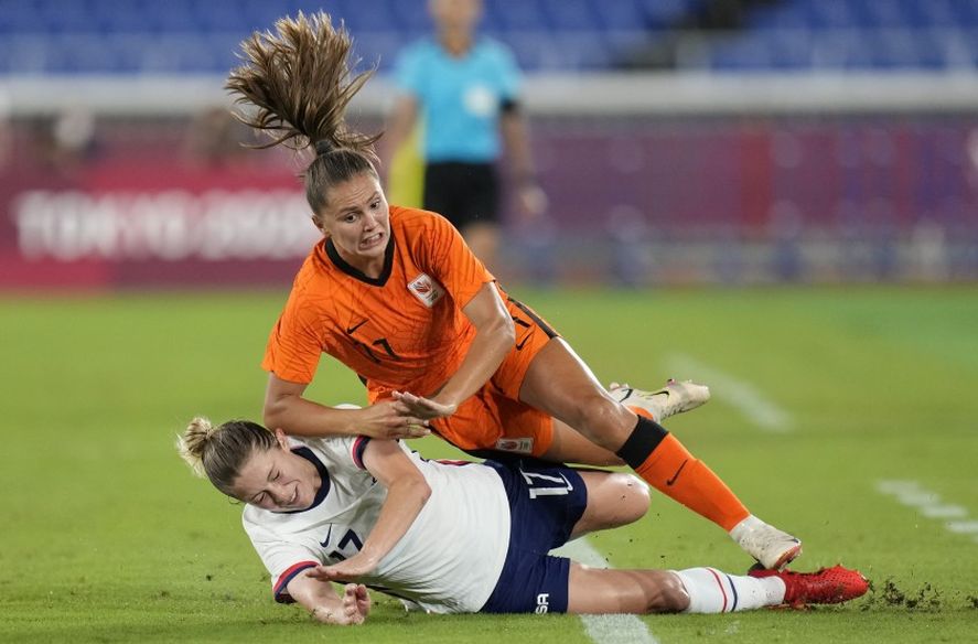 Países Bajos cayó con Estados Unidos en una reedición de la Final del Mundial de fútbol femenino de 2019.