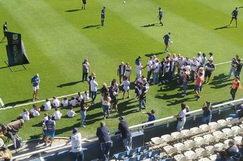 El plantel de Gimnasia se 1984 presente en el Bosuqe El plantel de Gimnasia se 1984 presente en el Bosuqe