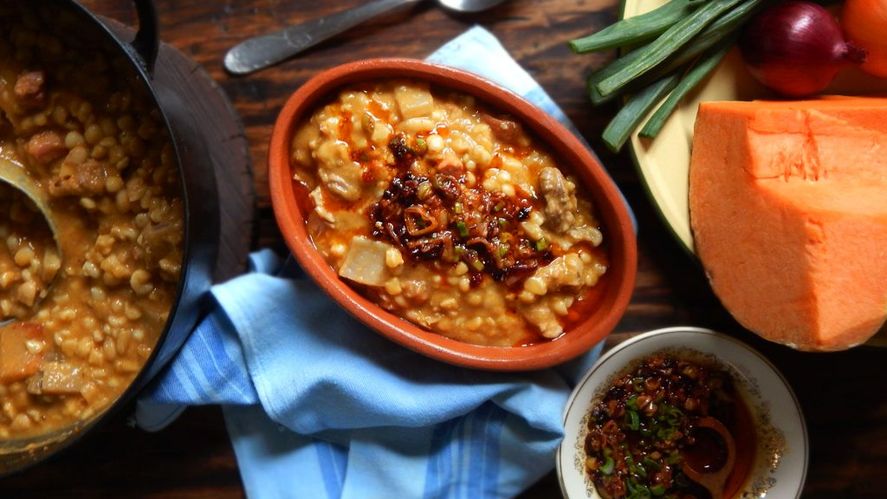 Imagen del locro, la comida elegida por los argentinos para el Día del trabajador. Imagen del locro, la comida elegida por los argentinos para el Día del trabajador.