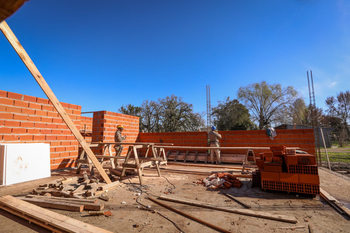avanza a paso firme la obra del centro de dia y hogar de la fundacion cielo