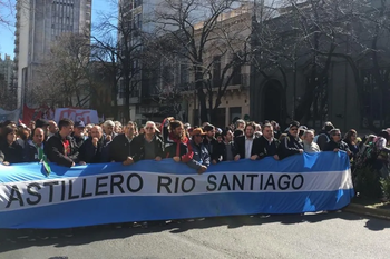 Luis Arias habló de la toma de tierras