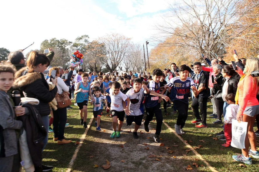 La competencia “Gorina corre Cross Trail”.