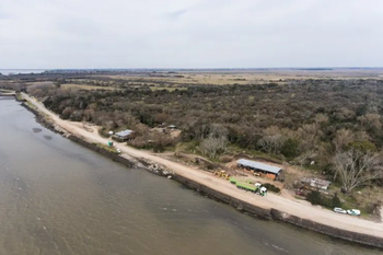 Sudestada y crecida del Río de La Plata.