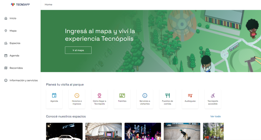 Tecnoapp, la nueva aplicación de Tecnópolis.