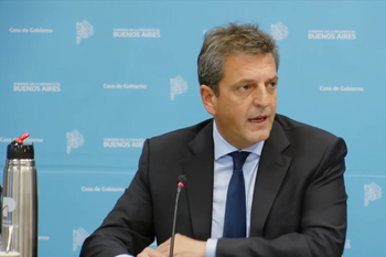 Sergio Massa espera los números de la inflación de noviembre.