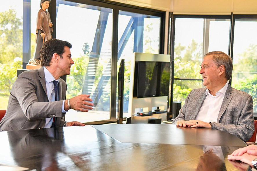 Urtubey junto a Schiaretti