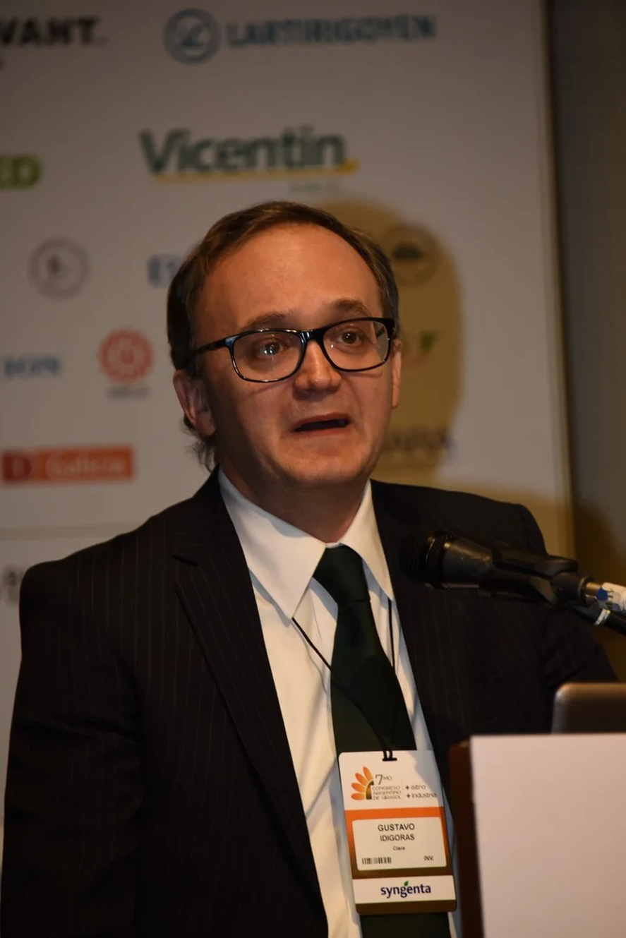 Gustavo Idígoras, presidente de la Cámara de la Industria Aceitera de la República Argentina (CIARA) y el Centro de Exportadores de Cereales (CEC)