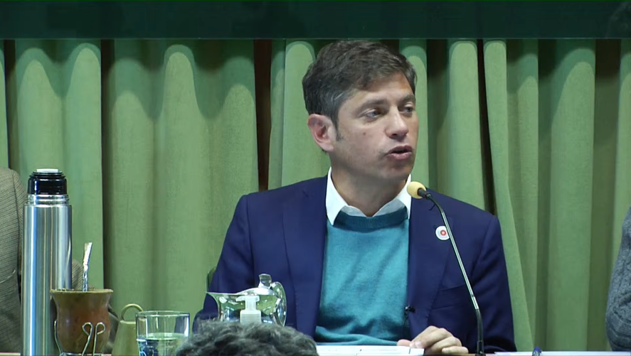 Axel Kicillof expuso ante CARBAP las políticas que implementó su gestión destinadas al sector rural.