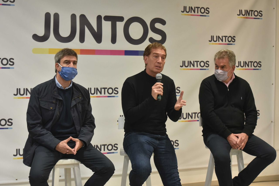 Diego Santilli y Héctor Gay en Bahía Blanca