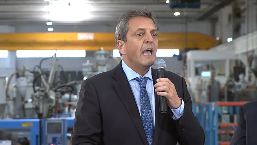 Sergio Massa en Rosario Sergio Massa en Rosario