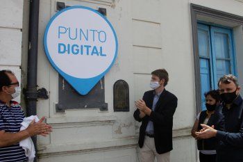 inauguran nuevo punto digital en leandro n. alem