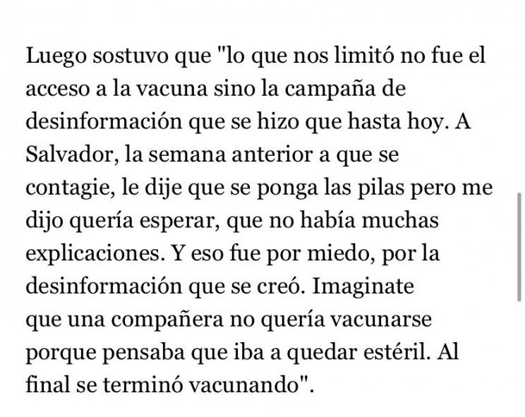 Los medios y la oposición en una campaña de desinformación llevaron a la muerte a una médica y a un enfermero al menos 
